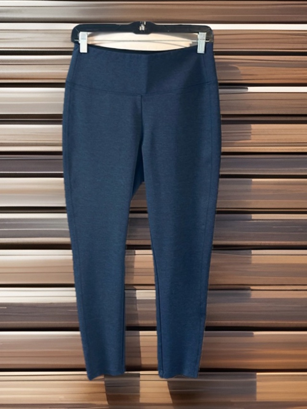 Apt 9 Navy Blue Pants Pull On Business Casual Comfy Womens Medium - Picture 3 of 12